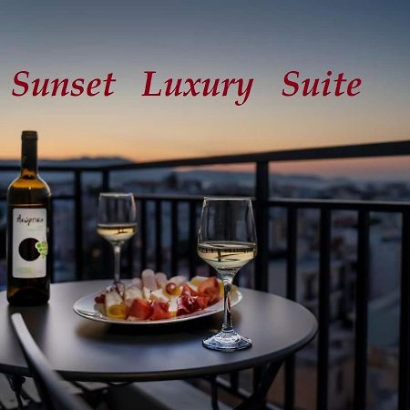 Sunset Luxury Suite - Rooftop Apartment In The City Center Kandiye Dış mekan fotoğraf