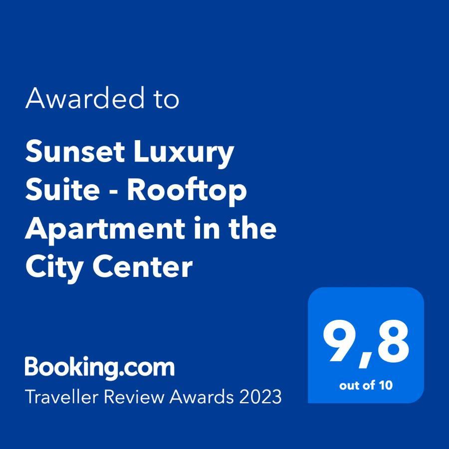 Sunset Luxury Suite - Rooftop Apartment In The City Center Kandiye Dış mekan fotoğraf